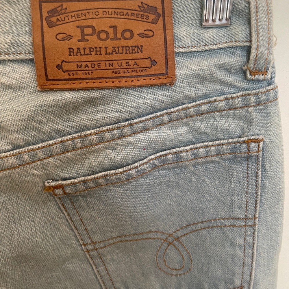 Vintage size 25” polo RL jeans